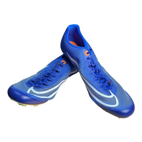 Nike Zoom Ja Fly 4 Track & Field Sprint Spikes Racer Blue Size 12 DR2741-400